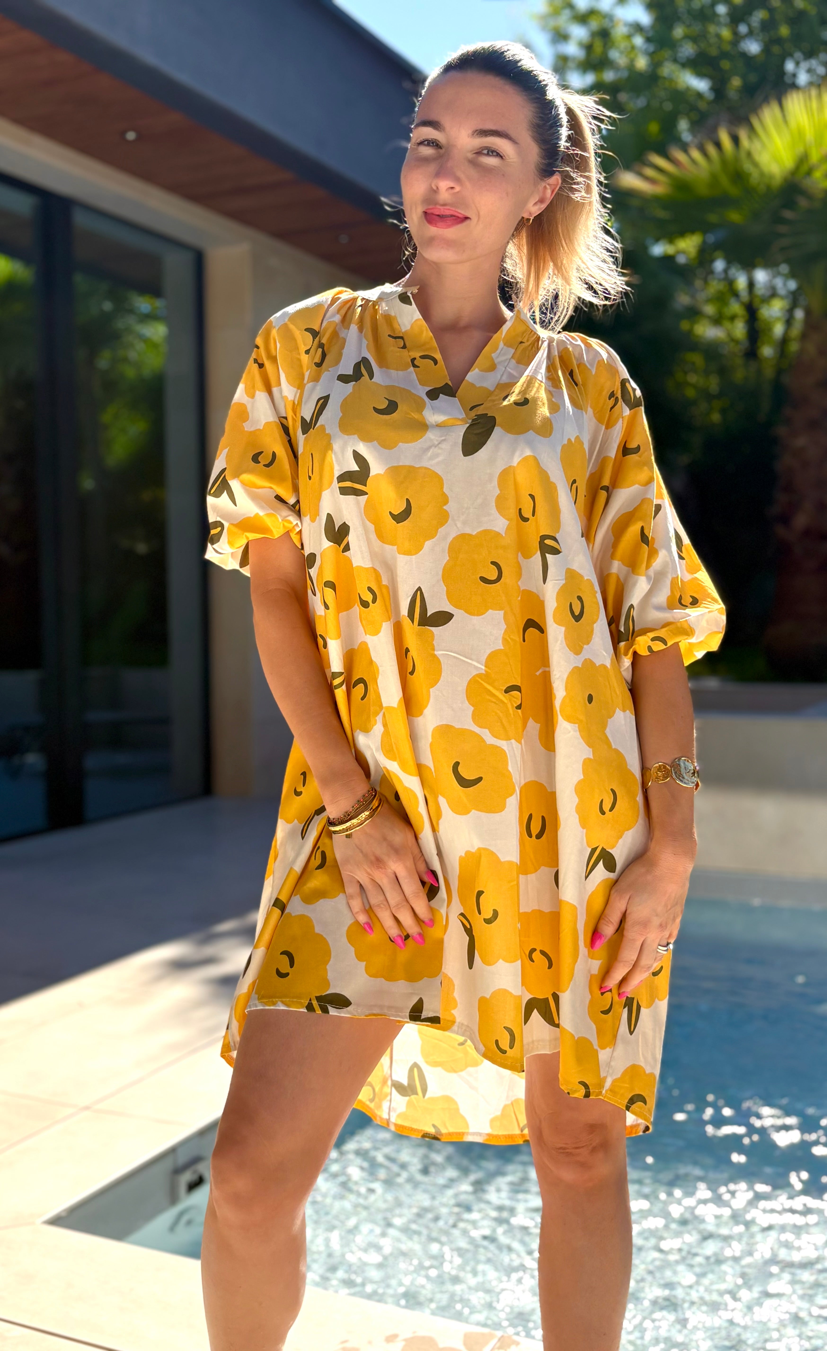 Robe à Fleur