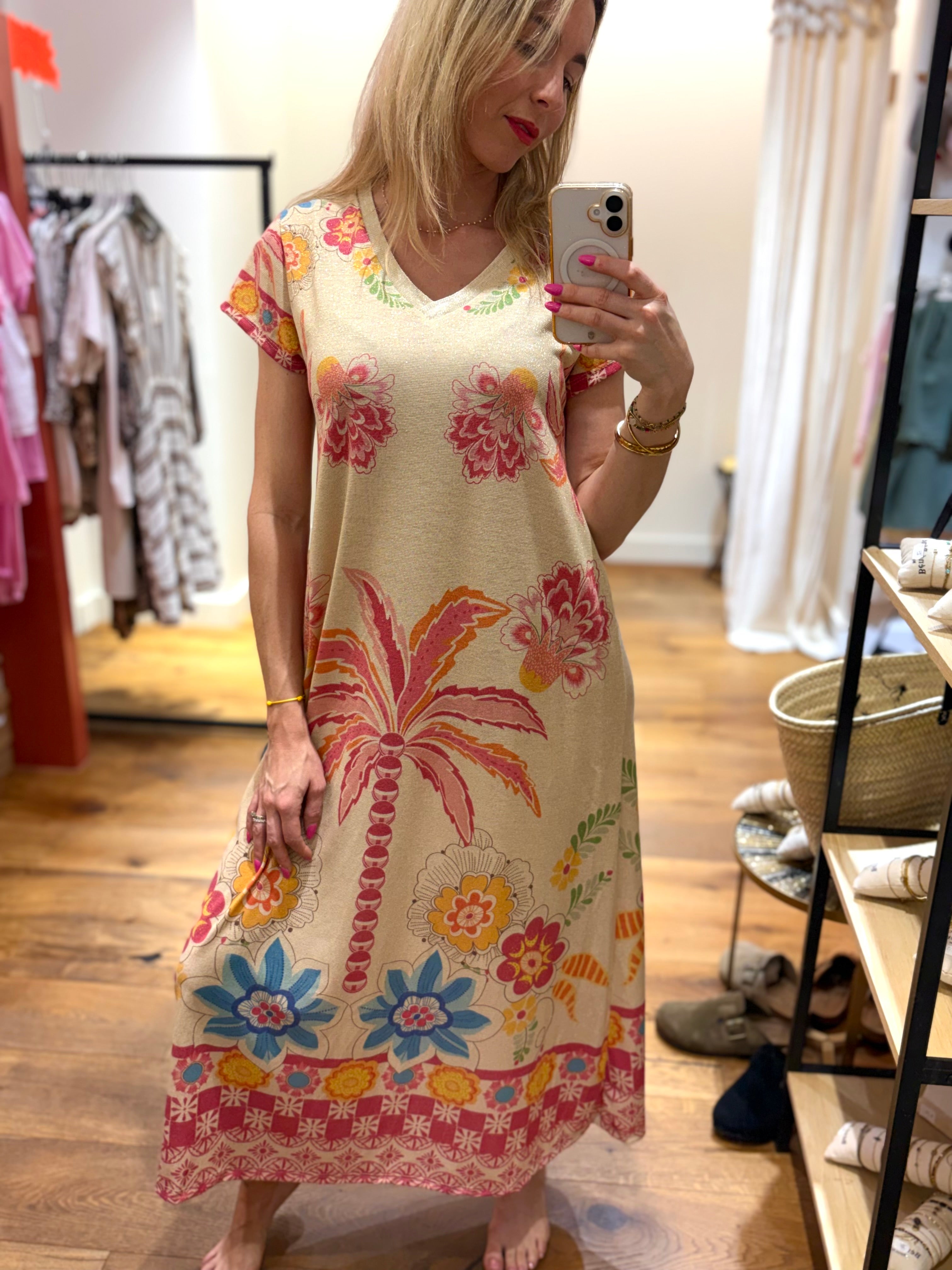 Robe palmier