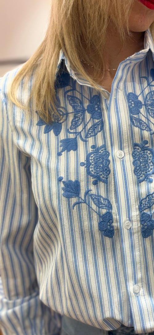 Chemise brodé