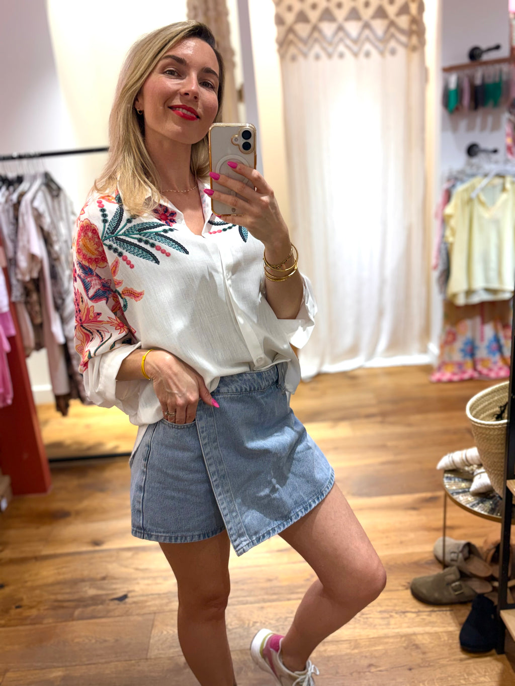 Chemise Fleur
